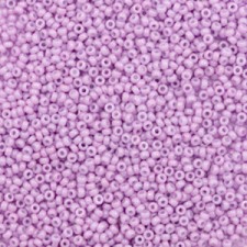 Miyuki rocailles Perlen 15/0 - Duracoat opaque crocus lila 15-4486